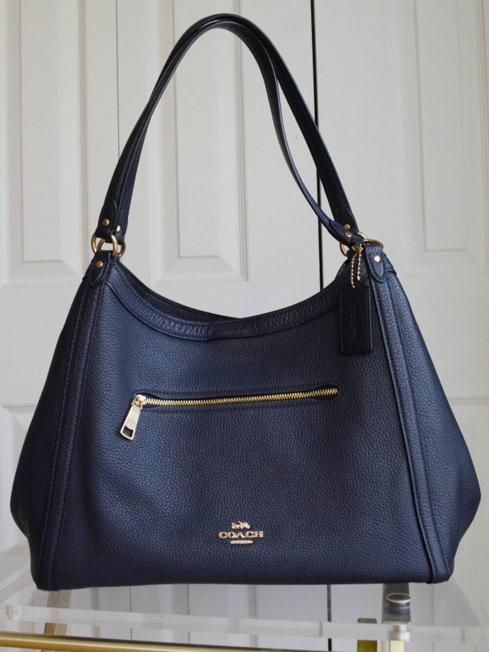 Coach Kristy Shoulder Bag Navy C6231